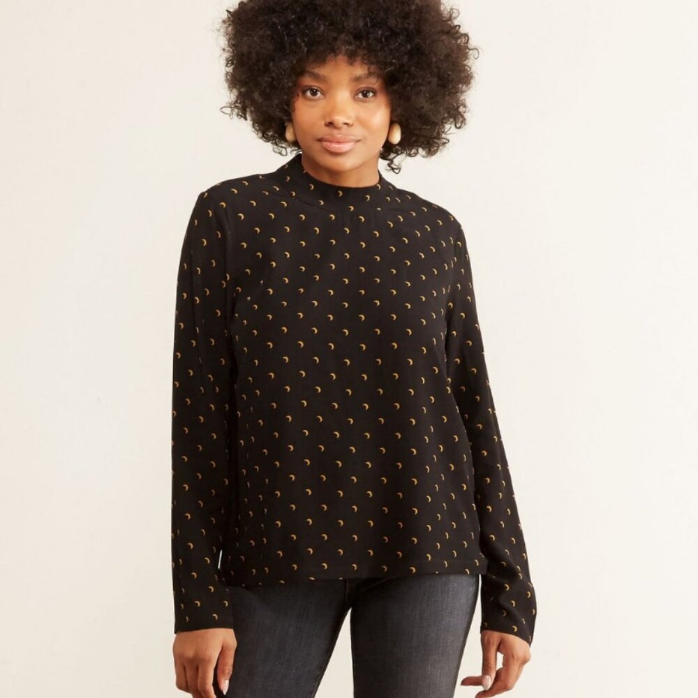 JUST Female Cassia Printed Blouse XS